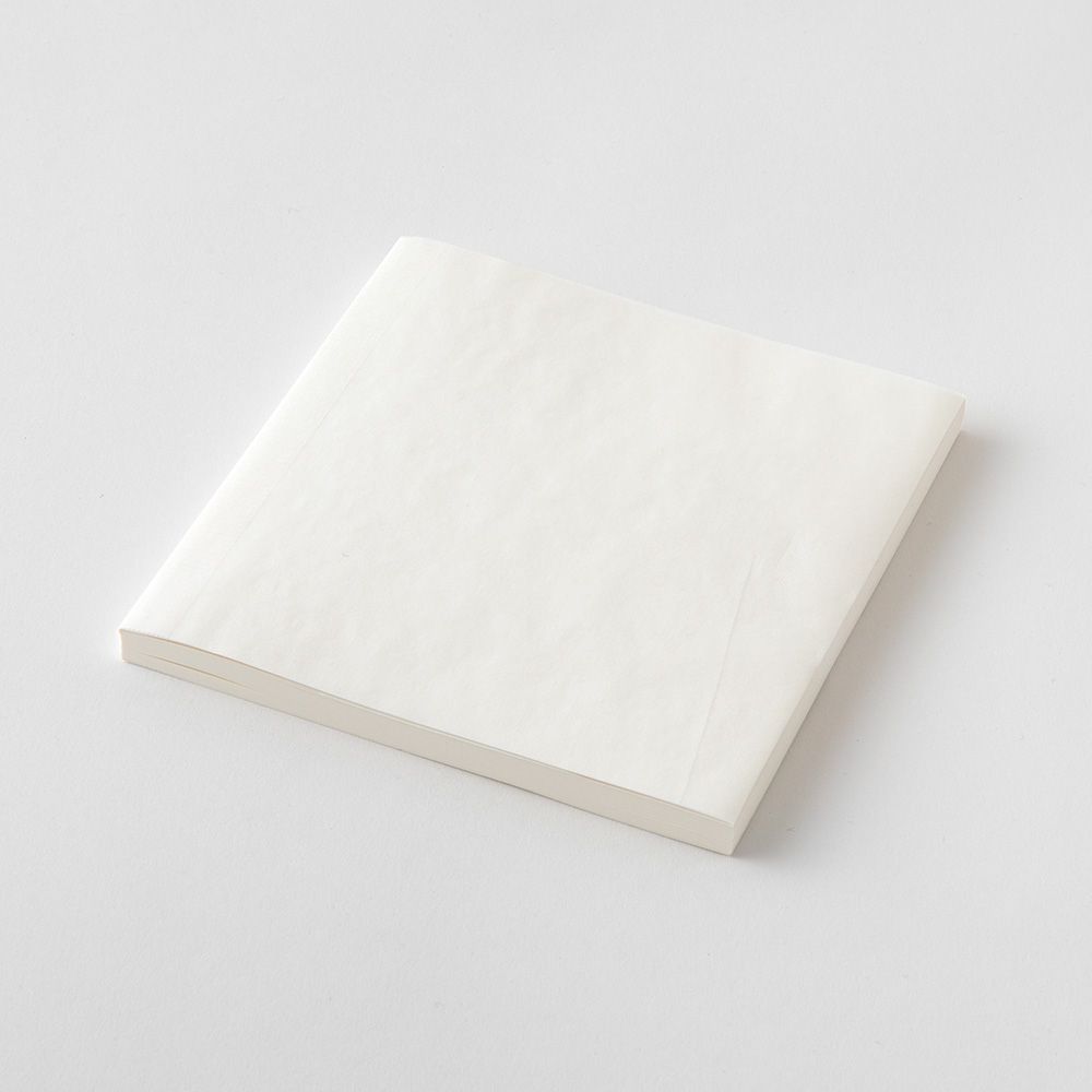 MIDORI - MD Notebook Cotton - 176 Pages - Plain Pages - Square (14.6 × 14.6cm)