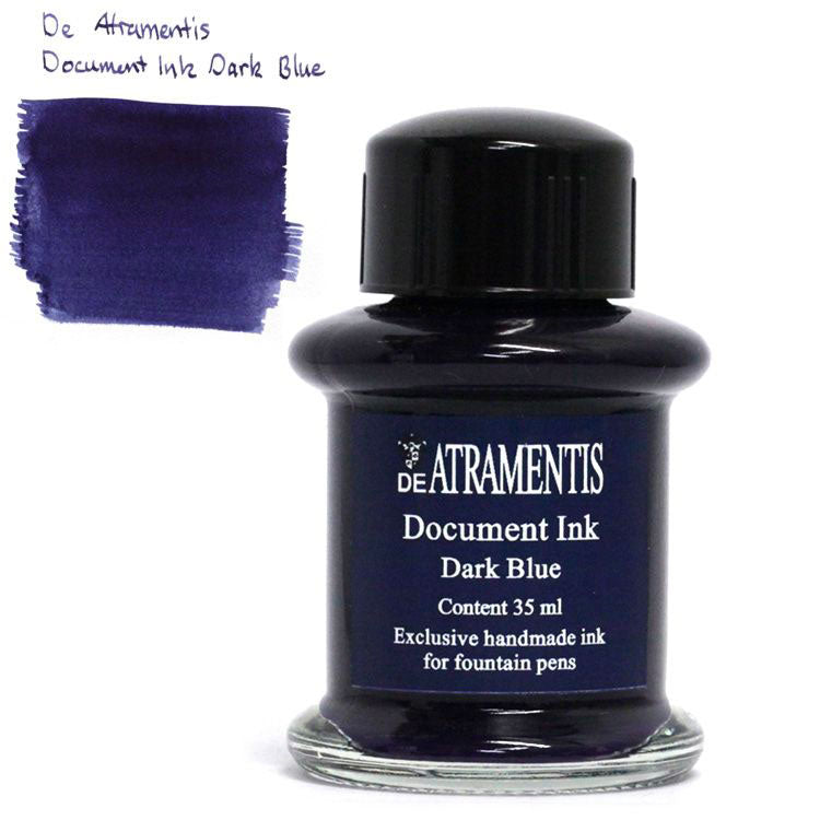 DE ATRAMENTIS Permanent Document Ink 45mL - Dark Blue