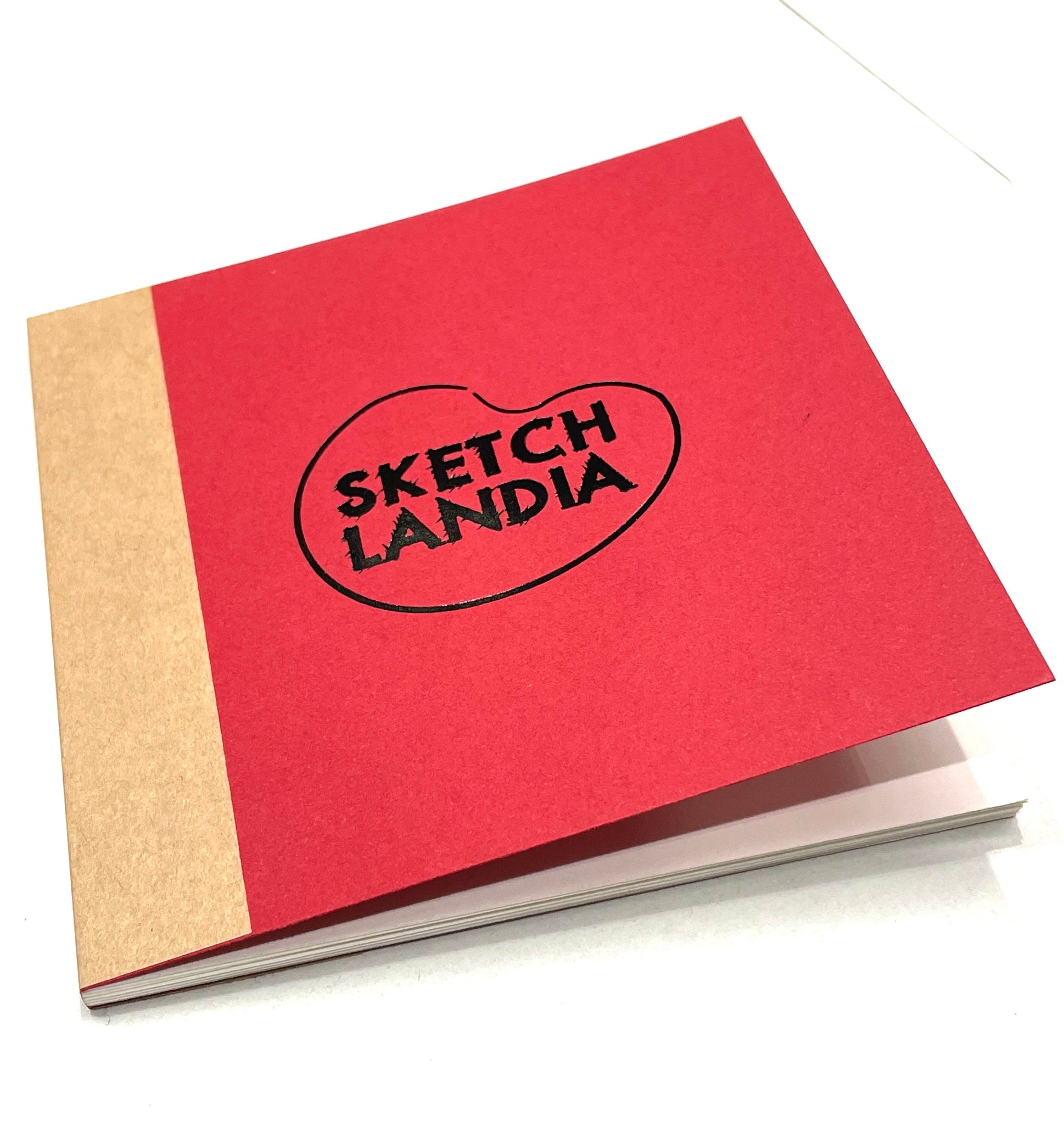 SKETCHLANDIA Flip Book - 10 x 10 cm square - 14 leaves