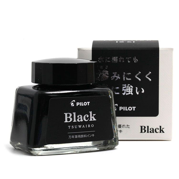 PILOT Tsuwairo (Pigmented) Fountain Pen Ink - 30mL - Black
