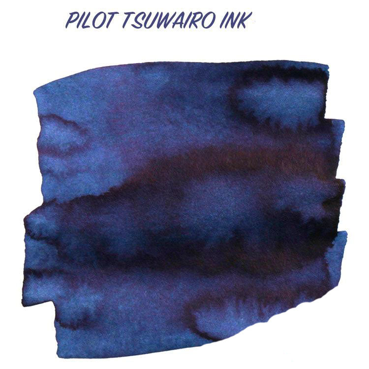 PILOT Tsuwairo (Pigmented) Fountain Pen Ink - 30mL - Blue Black