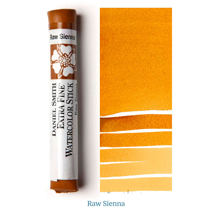DANIEL SMITH Watercolour Stick - 12mL - Raw Sienna (PBr7)