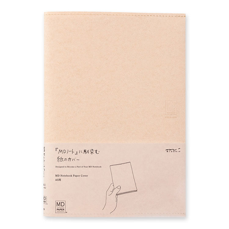 MIDORI - Notebook Cover - Paper - A5 (Fits 170-192 page journal)