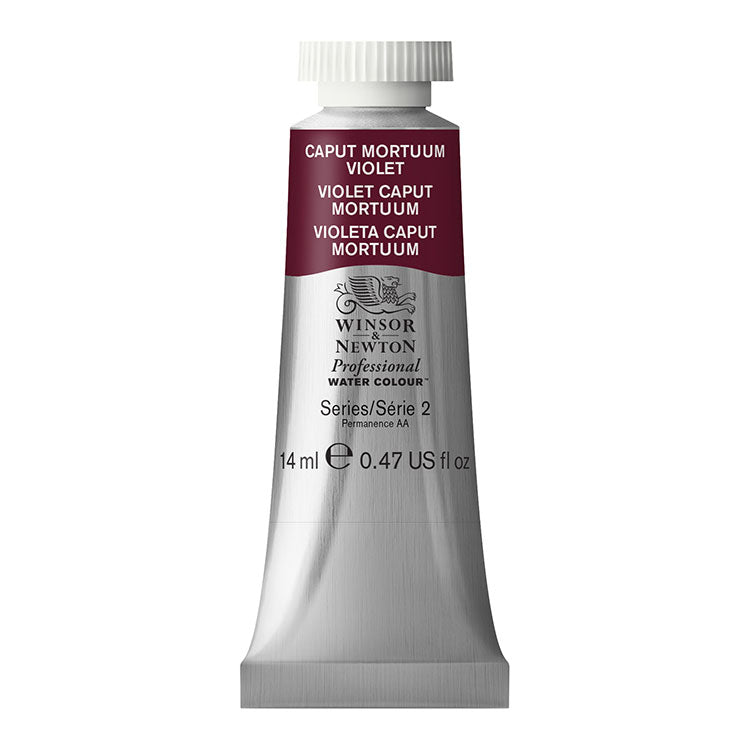 WINSOR & NEWTON Professional Watercolour - 14mL - 125 Caput Mortuum Violet (PR101)