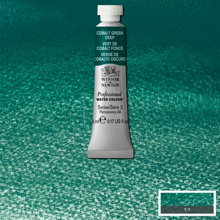 WINSOR & NEWTON Professional Watercolour - 14mL - 185 Cobalt Green Deep (PG26)