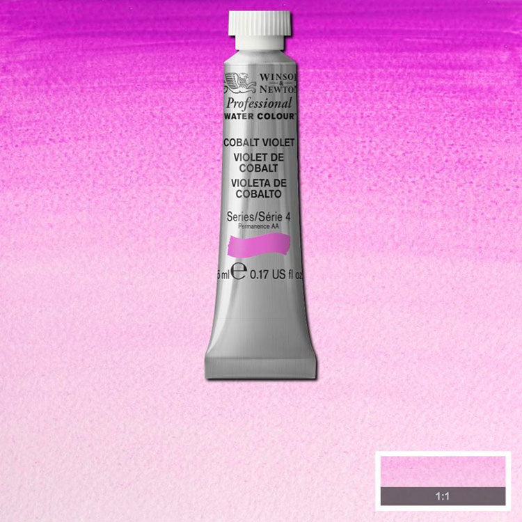 WINSOR & NEWTON Professional Watercolour - 14mL - 192 Cobalt Violet (PV14)