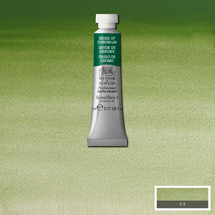 WINSOR & NEWTON Professional Watercolour - 14mL - 459 Oxide of Chromium (PG17)