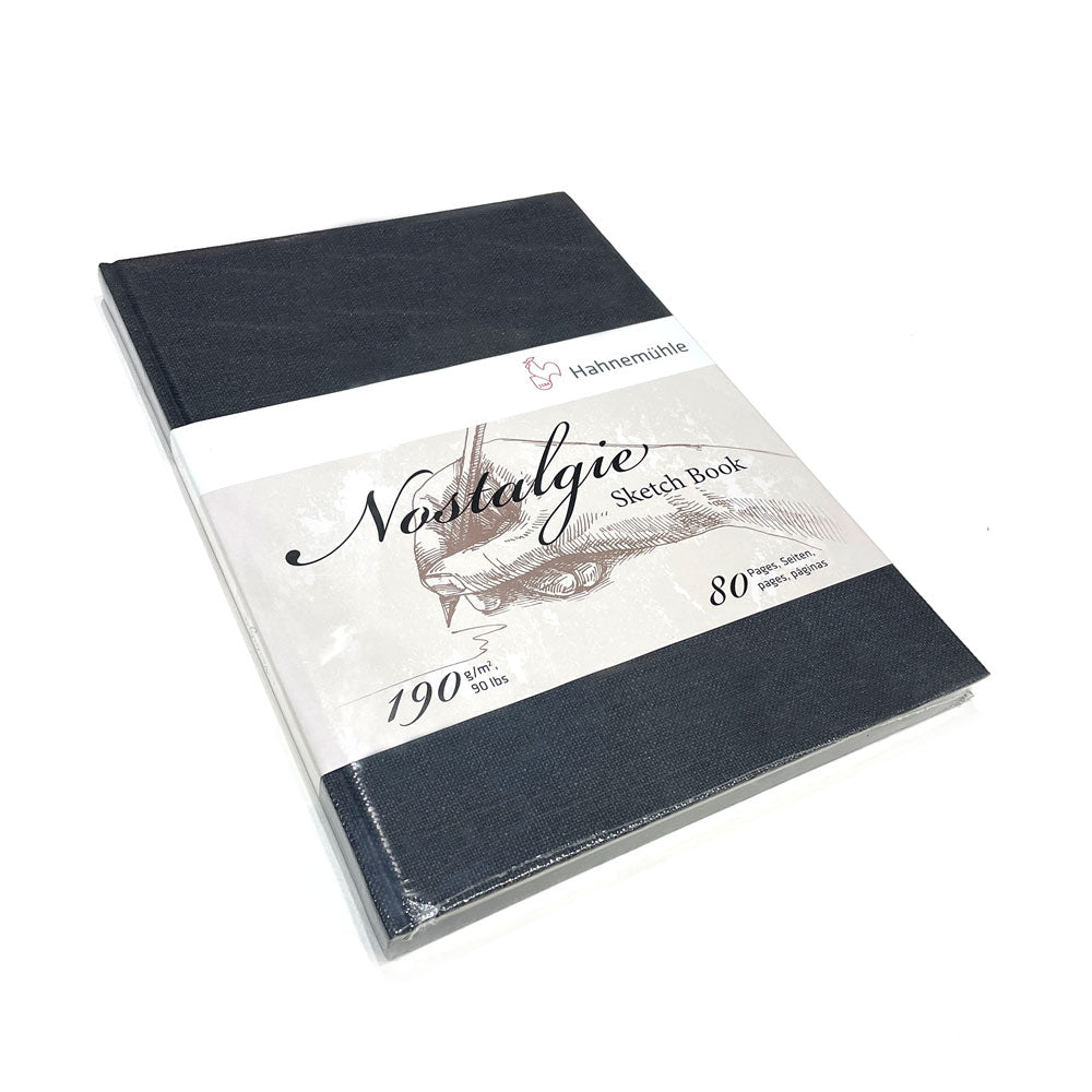 HAHNEMUEHLE Nostalgie Sketchbook - 190gsm - 80 pages - A5 Portrait