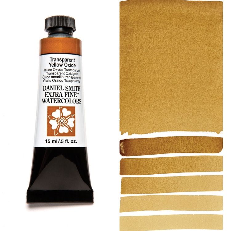 DANIEL SMITH Watercolour - 15mL - Transparent Yellow Oxide (PY42)