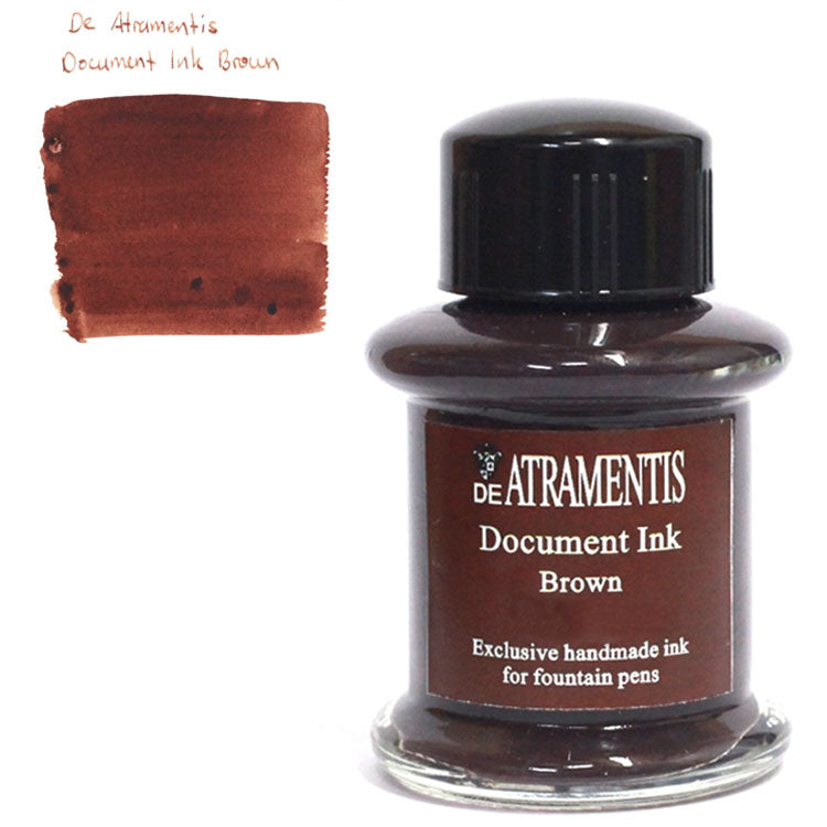 DE ATRAMENTIS Permanent Document Ink 45mL - Brown