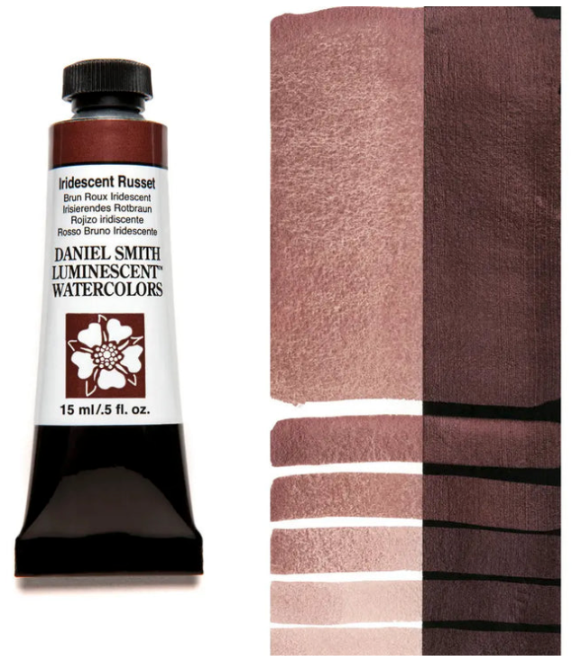 DANIEL SMITH Watercolour - 15mL - Iridescent Russet (PW20,Iron Oxide)