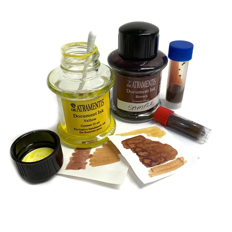 DE ATRAMENTIS Permanent Document Ink 45mL - Urban Sienna