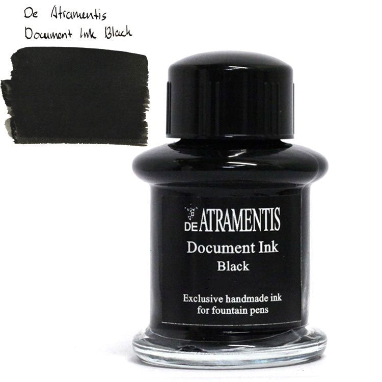 DE ATRAMENTIS Permanent Document Ink 45mL - Black