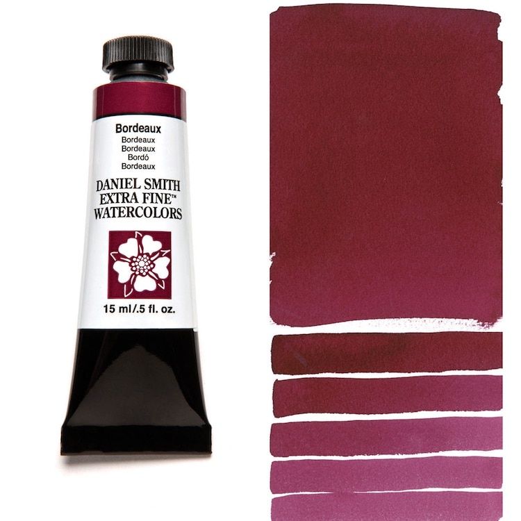 DANIEL SMITH Watercolour - 15mL - Bordeaux (PV32)