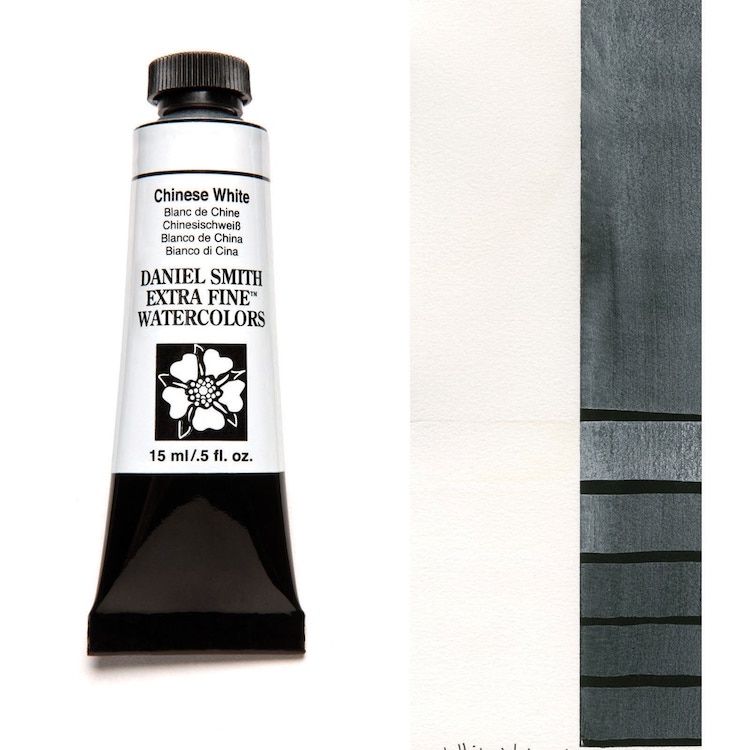 DANIEL SMITH Watercolour - 15mL - Chinese White (PW4)
