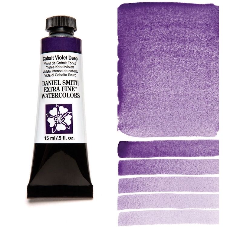 DANIEL SMITH Watercolour - 15mL - Cobalt Violet Deep (PV14)