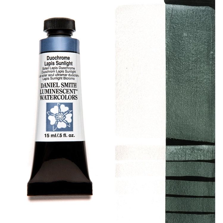 DANIEL SMITH Watercolour - 15mL - Duochrome Lapis Sunlight (PW20,PW6)