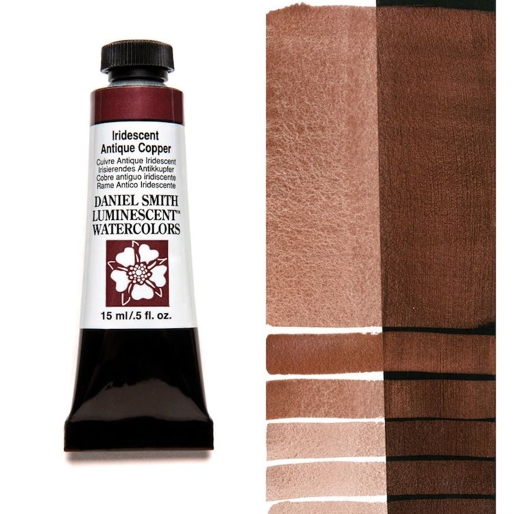 DANIEL SMITH Watercolour - 15mL - Iridescent Antique Copper (PW20)