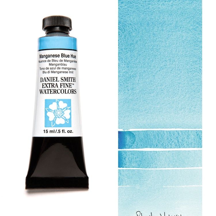 DANIEL SMITH Watercolour - 15mL - Manganese Blue Hue (PB15)