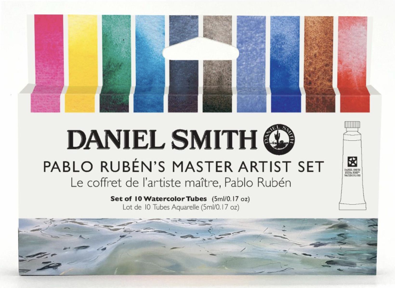 DANIEL SMITH Pablo Ruben's Master Artist Watercolour Set - 5mL x 10 Colours