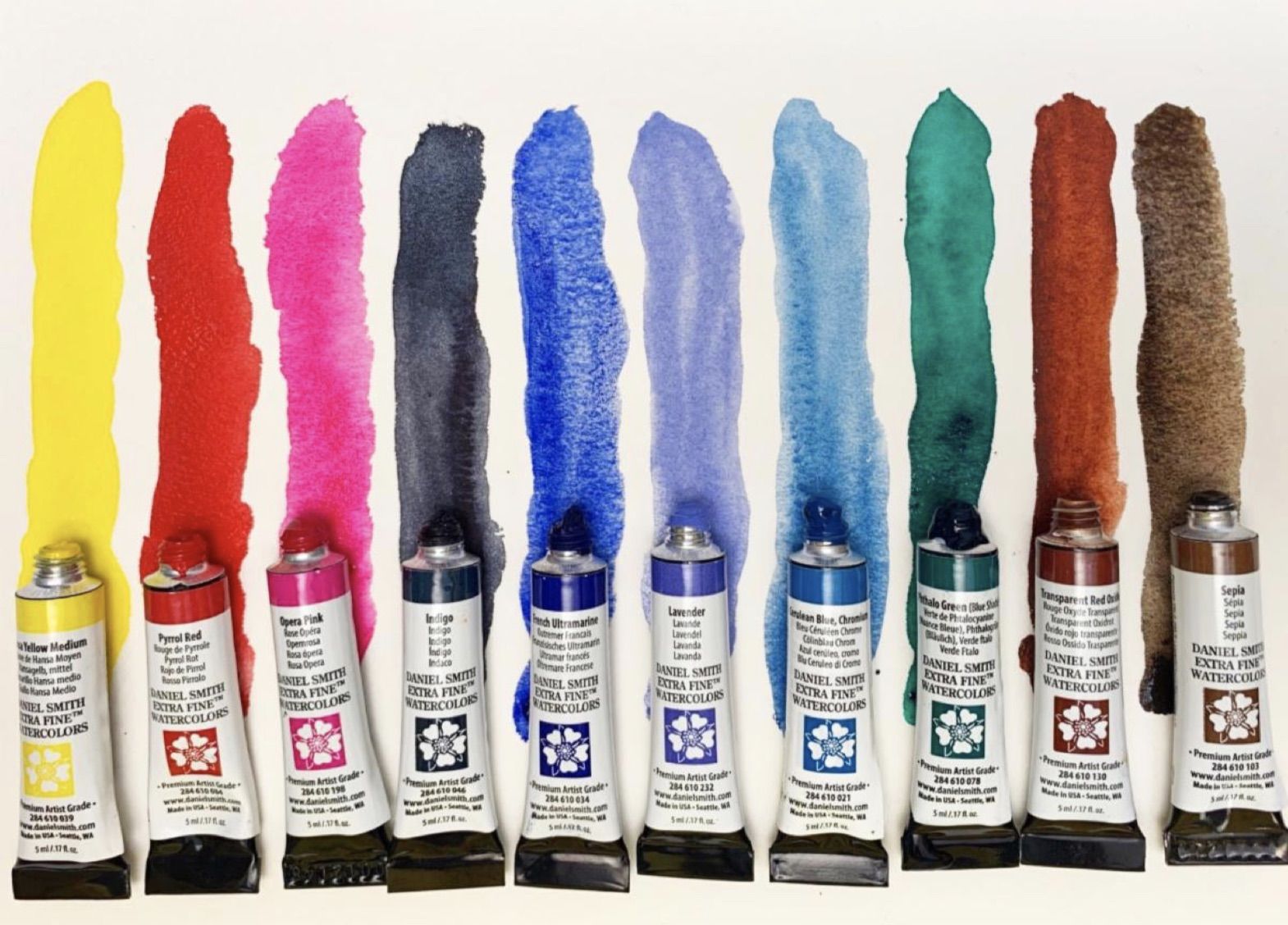 DANIEL SMITH Pablo Ruben's Master Artist Watercolour Set - 5mL x 10 Colours