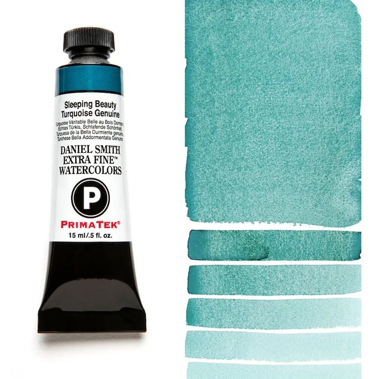 DANIEL SMITH Watercolour - 15mL - Sleeping Beauty Turquoise Genuine