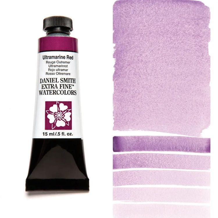 DANIEL SMITH Watercolour - 15mL - Ultramarine Red (PV15)