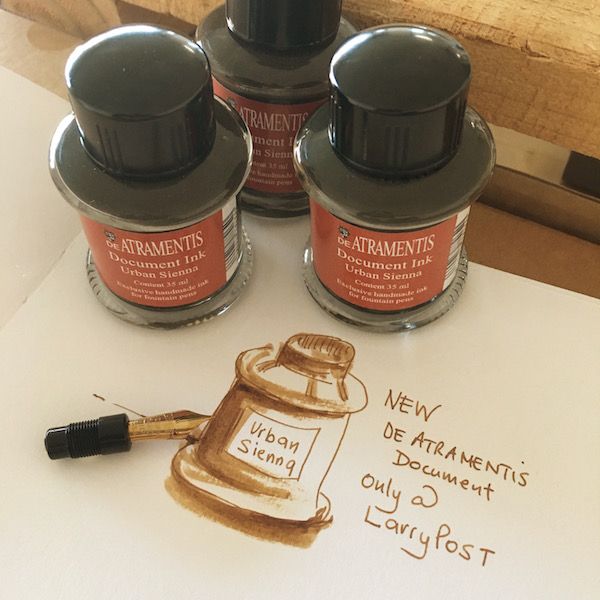 DE ATRAMENTIS Permanent Document Ink 45mL - Urban Sienna