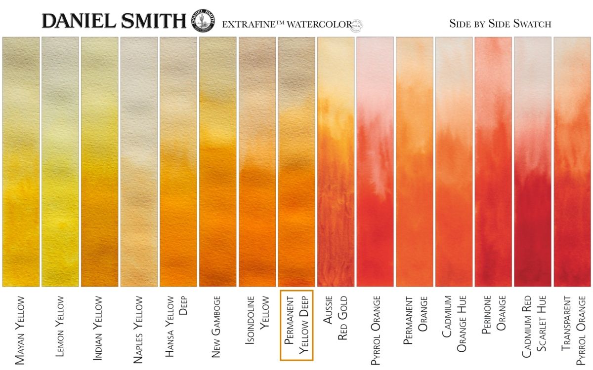 DANIEL SMITH Watercolour - 15mL - Permanent Yellow Deep (PY110)