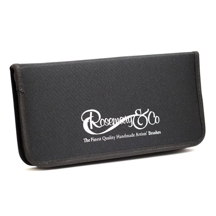 ROSEMARY & CO Nylon Brush Case and Easel (for 15 Brushes) - Small