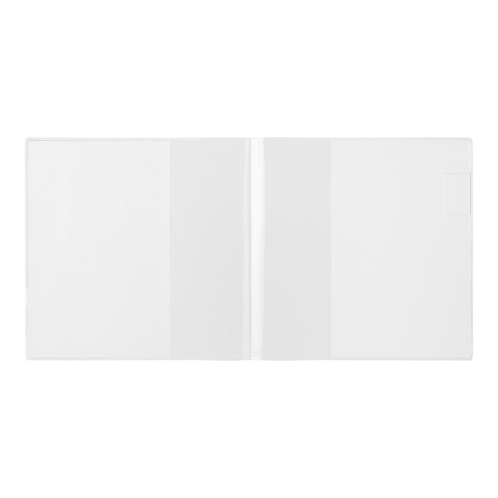 MIDORI - MD Notebook Cover - Clear - A5 Square (14.6 × 14.6cm)