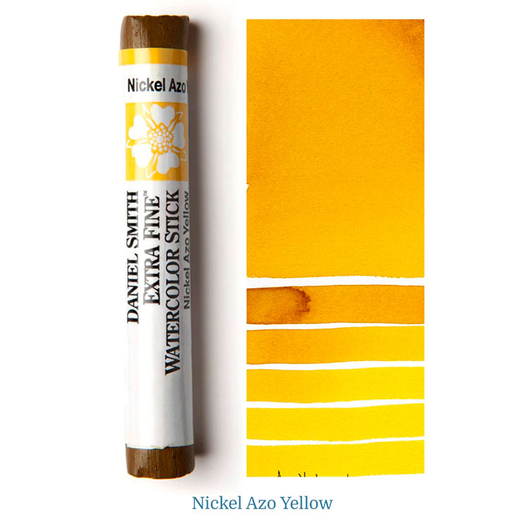 DANIEL SMITH Watercolour Stick - 12mL - Nickel Azo Yellow (PY150)