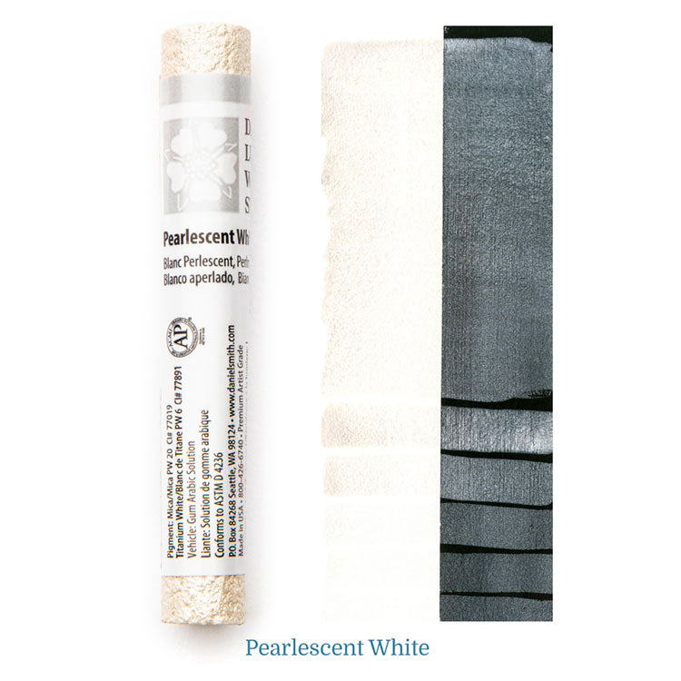 DANIEL SMITH Watercolour Stick - 12mL - Pearlescent White (PW20,PW6)