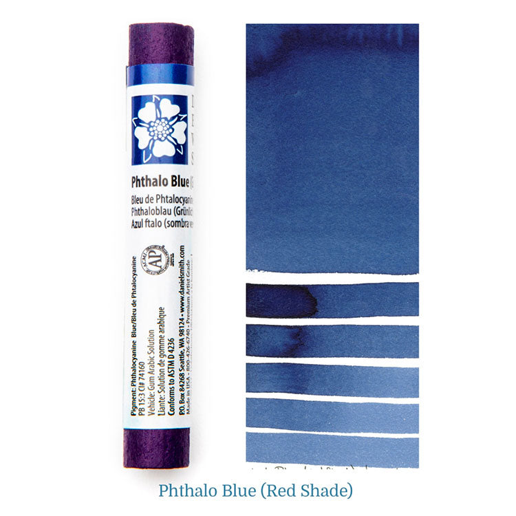 DANIEL SMITH Watercolour Stick - 12mL - Phthalo Blue (Red Shade) (PB15:6)