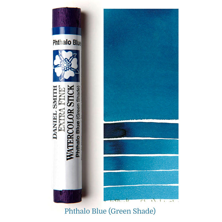 DANIEL SMITH Watercolour Stick - 12mL - Phthalo Blue (Green Shade) (PB15:3)