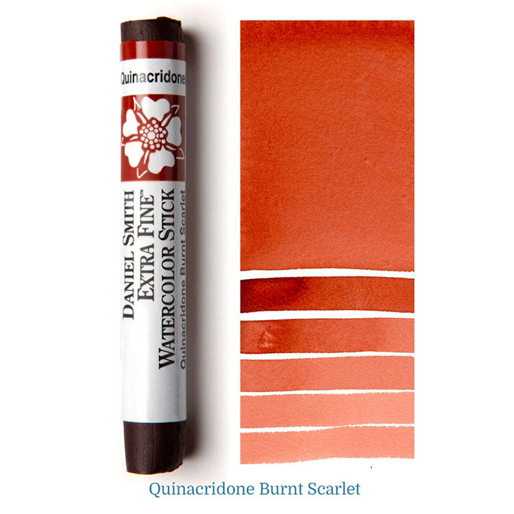 DANIEL SMITH Watercolour Stick - 12mL - Quinacridone Burnt Scarlet