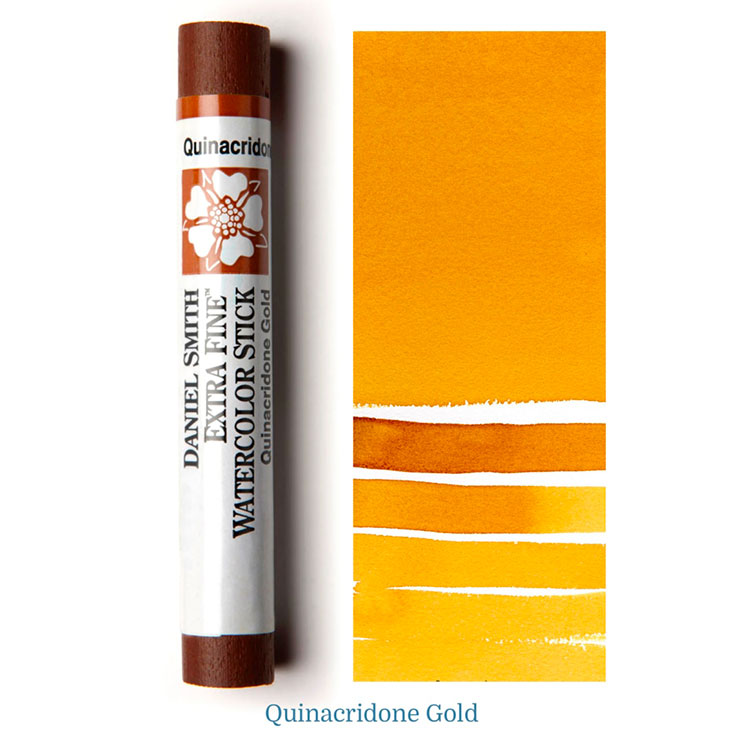 DANIEL SMITH Watercolour Stick - 12mL - Quinacridone Gold (PO48, PY150)