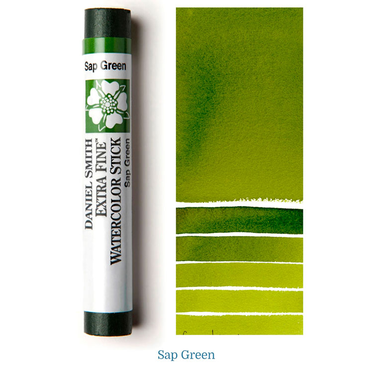 DANIEL SMITH Watercolour Stick - 12mL - Sap Green (PO48, PY150, PG7)