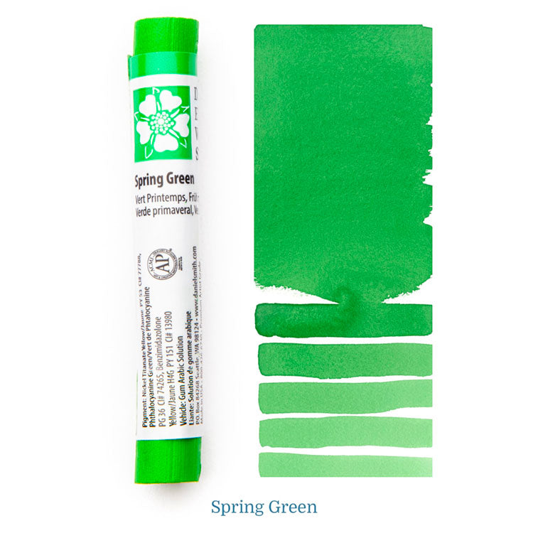 DANIEL SMITH Watercolour Stick - 12mL - Spring Green (PY53,PG36,PY151)