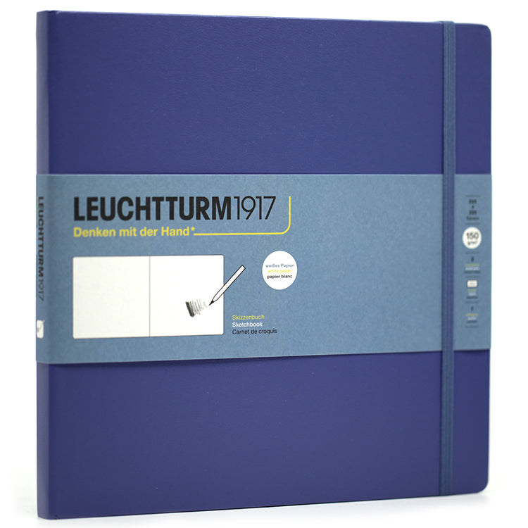 LEUCHTTURM1917 Sketchbook - Square (225 x 225mm) - Denim