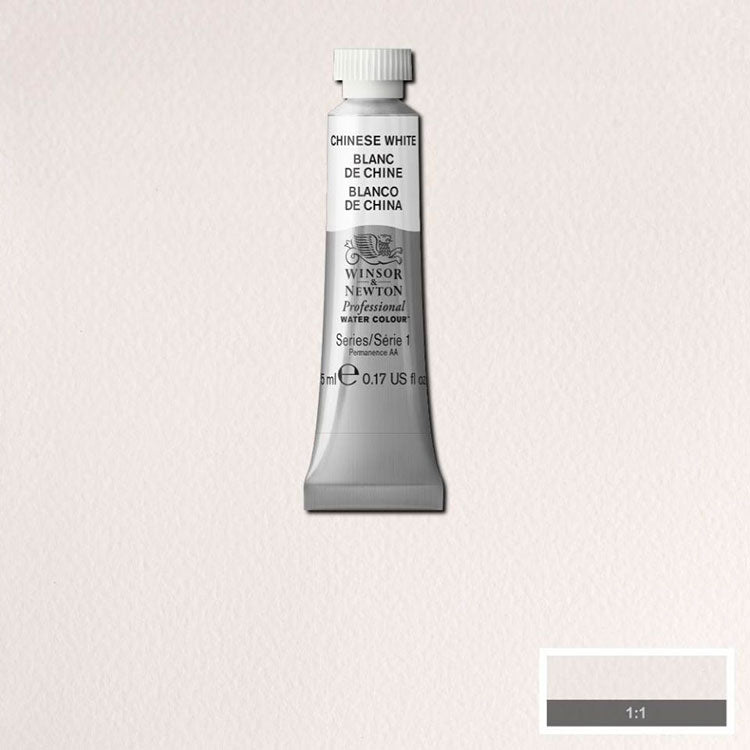 WINSOR & NEWTON Professional Watercolour - 14mL - 150 Chinese White (PW4)