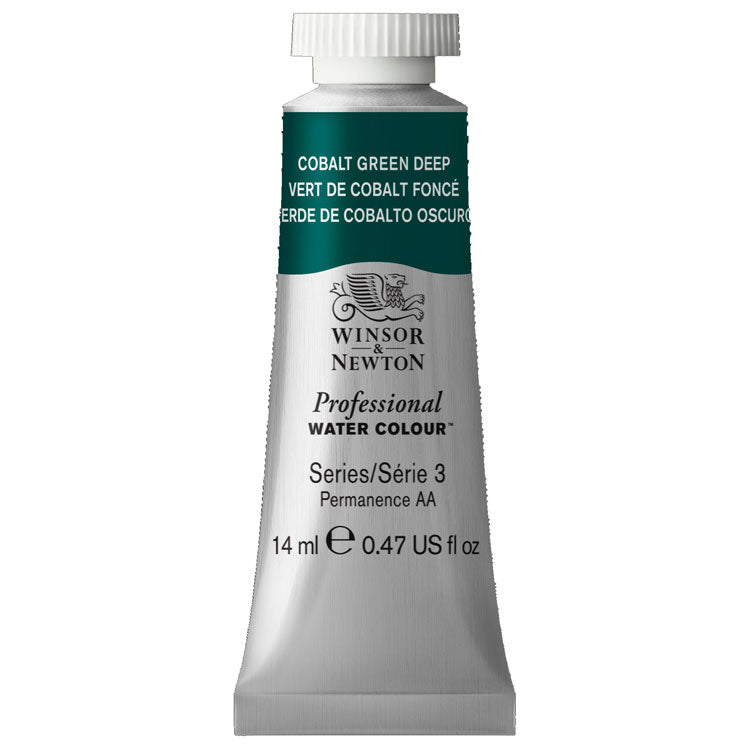 WINSOR & NEWTON Professional Watercolour - 14mL - 185 Cobalt Green Deep (PG26)