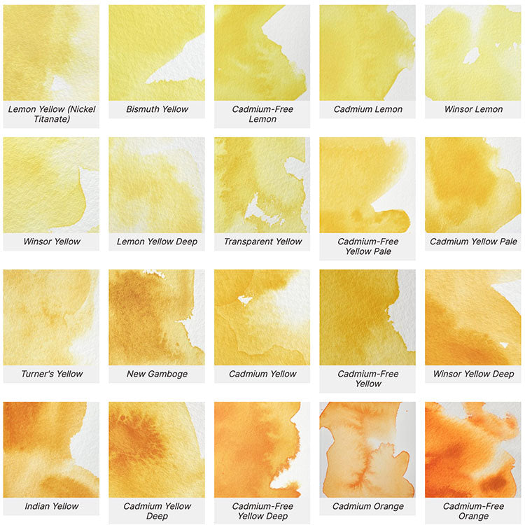 WINSOR & NEWTON Professional Watercolour - 14mL - 744 Yellow Ochre (PY43)