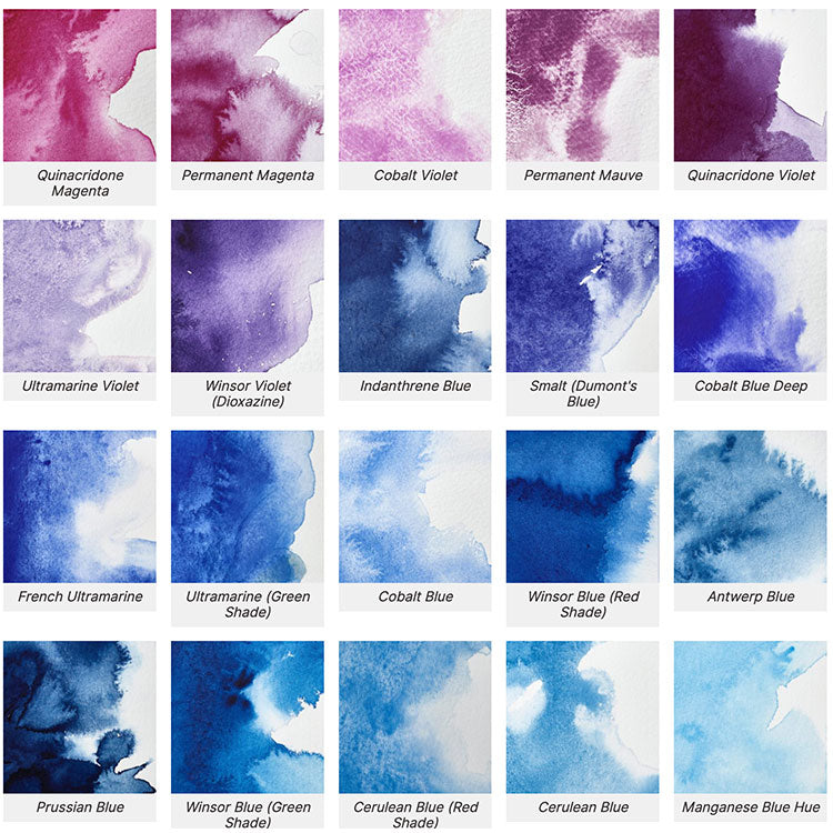 WINSOR & NEWTON Professional Watercolour - 14mL - 322 Indigo (PB15,PBk6,PV19)