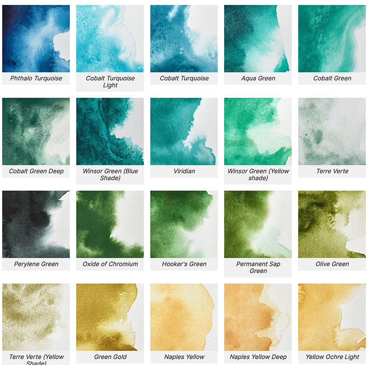 WINSOR & NEWTON Professional Watercolour - 14mL - 294 Green Gold (PY129)