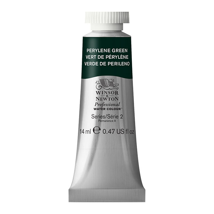 WINSOR & NEWTON Professional Watercolour - 14mL - 460 Perylene Green (PBk31)