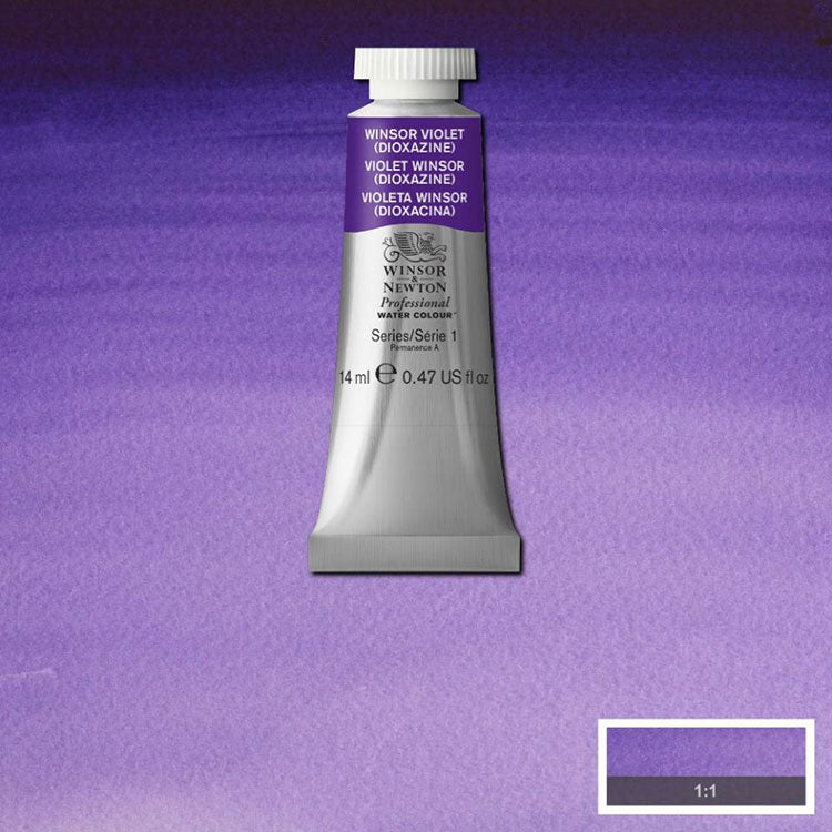 WINSOR & NEWTON Professional Watercolour - 14mL - 733 Winsor Violet (Dioxazine) (PV23)