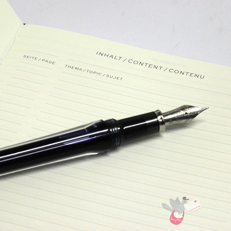 LEUCHTTURM1917 Classic Hard Cover Expanded Notebook 411 - Medium (A5) - Ruled - Black
