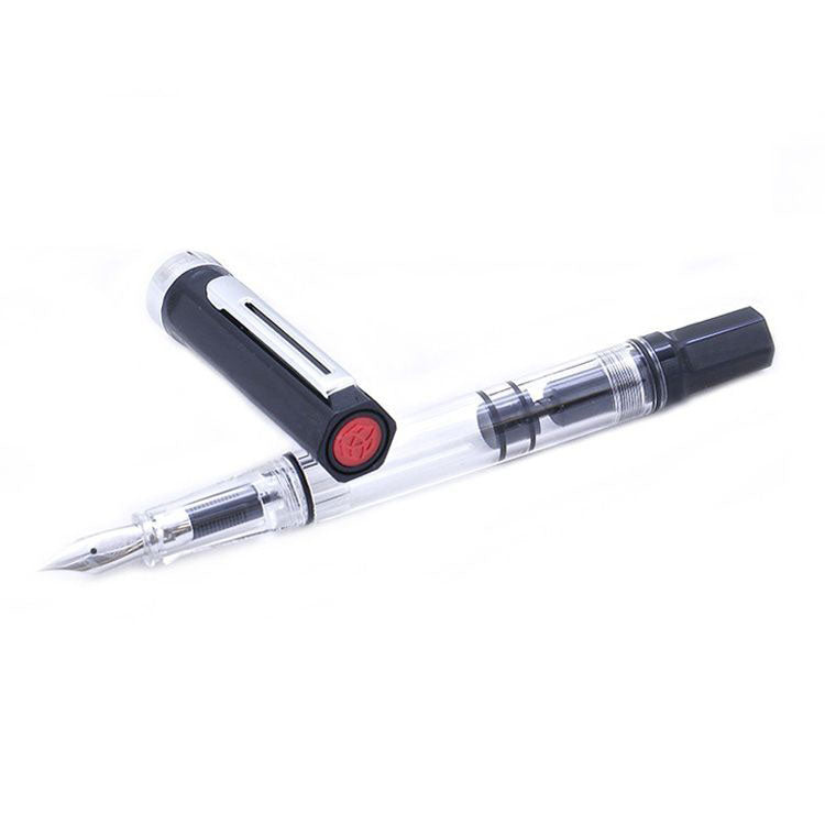TWSBI Eco Fountain Pen - Clear / Black - Medium Nib