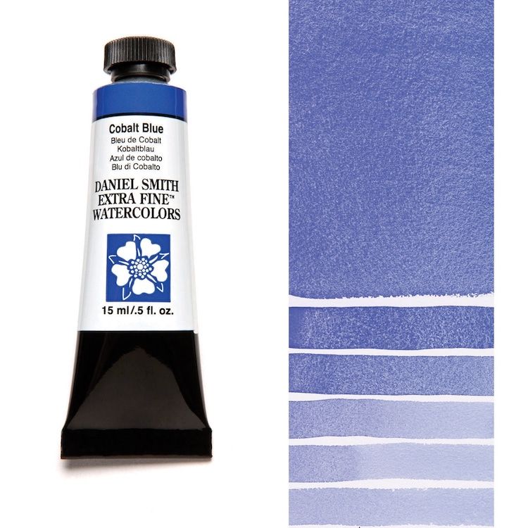 DANIEL SMITH Watercolour - 15mL - Cobalt Blue (PB28)